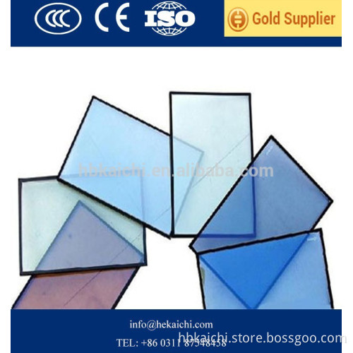 colored tempered Double Glazing Glass price for building with CE ISO